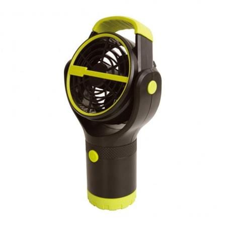 COLEMAN BATTERY LOCK CUP HOLDER FAN FEATURES LIME GREEN