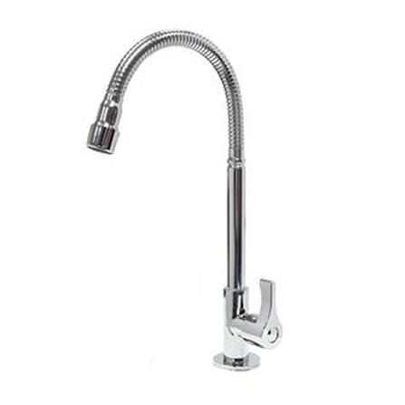 TRUFLO PILLAR SINK FAUCET FLEX BRASS FST-L0202B-1TPCRM (PSCCX)