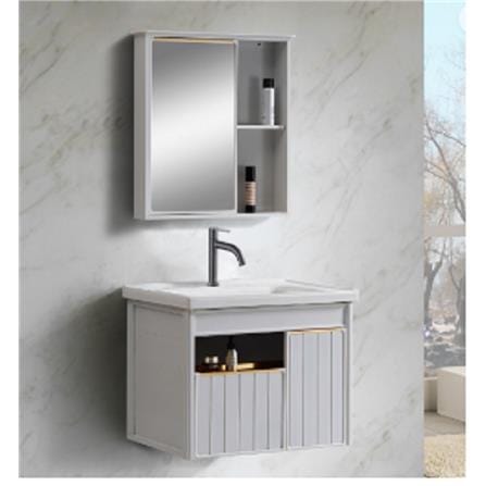 MODERN DEPOT COUNTER WASHBASIN SET MBCS-600-WGD WHITE
