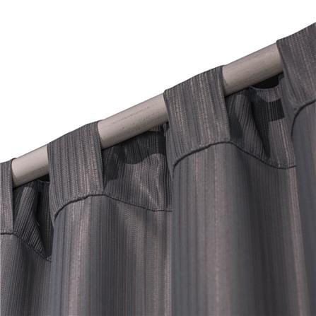 HLS SHEER CURTAIN HIDDEN TAP HOLMA 140X280CM GRAY