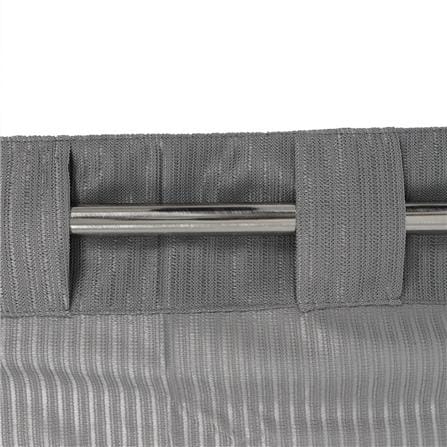 HLS SHEER CURTAIN HIDDEN TAP HOLMA 140X220CM GRAY