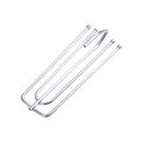 NIKI CAINS FRENCH PLEAT CURTAIN HOOK 235224 12PCS SILVER