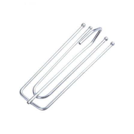 NIKI CAINS FRENCH PLEAT CURTAIN HOOK 235224 12PCS SILVER