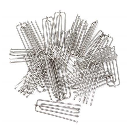 NIKI CAINS FRENCH PLEAT CURTAIN HOOK 235224 12PCS SILVER