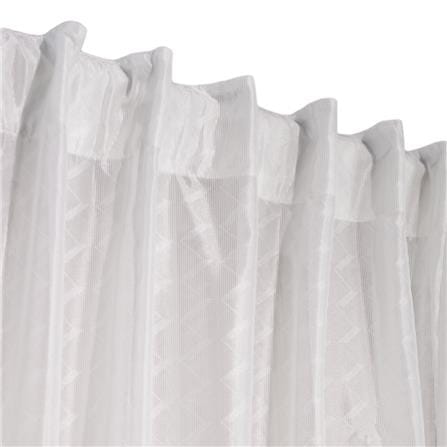 HLS SVEN SHEER CURTAIN 140x180 WHITE