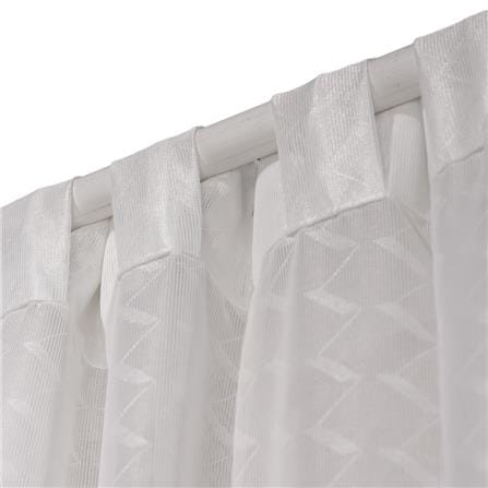 HLS SVEN SHEER CURTAIN 140x250 WHITE