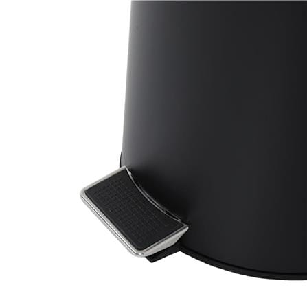ROUND DUSTBIN SYLVAN 12L BLACK & BAMBOO