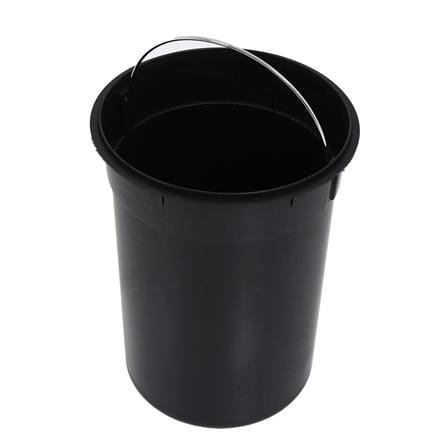 ROUND DUSTBIN SYLVAN 12L BLACK & BAMBOO