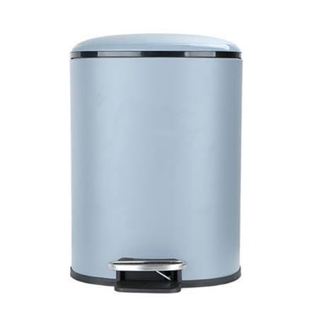 ROUND DUSTBIN MILD 12L GREY SOFT CLOSE