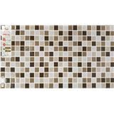 CITIGRES WALLTILE 30X60CM HIDRA WHITE MOSAIC BROWN 1.44M2