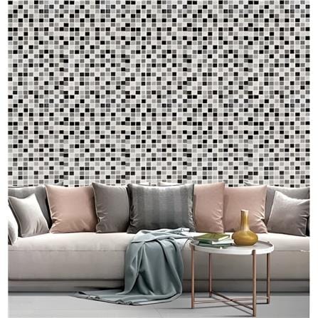 CITIGRES WALLTILE 30X60CM HIDRA WHITE MOSAIC BROWN 1.44M2