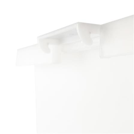 STACKABLE STORAGE BOX WITH LID STACKO 5225 60L 40.9X59X32.8CM WHITE