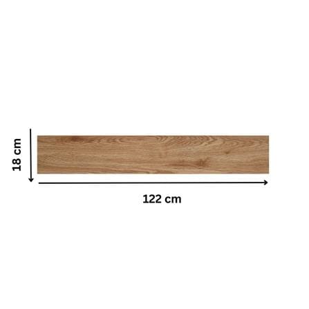 TARA VINYL LOOSE LAY 18X122CM 5MM BROWN 1.76M2