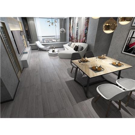 TARA VINLY LOOSE LAY 18x122CM 5MM GREY 1.76M2