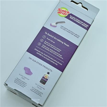 SCOTCH BRITE GLASS COOKTOP WAND REFILL 2PCS