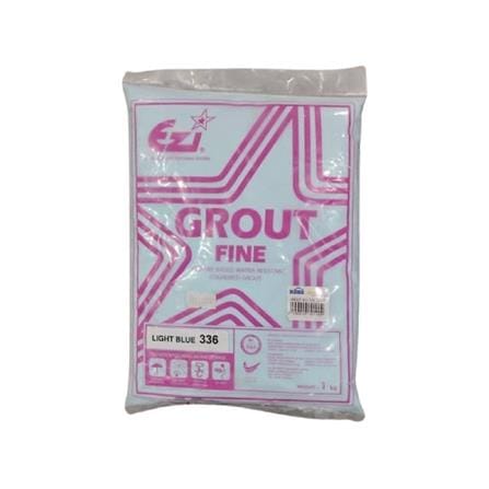 EZI GROUT TILES JOINT POWDER 336 LIGHT BLUE 1KG