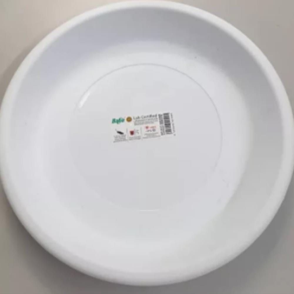 BABA POT SAUCER  922 29X29X3CM WHITE