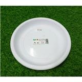 BABA POT SAUCER  911 23.4X23.4X2.9CM WHITE