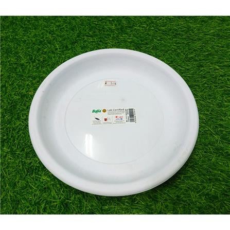 BABA POT SAUCER  911 23.4X23.4X2.9CM WHITE