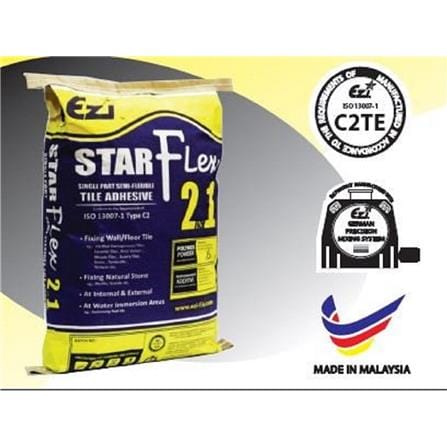 EZI TILE ADHESIVE C2TE 2in1 STAR FLEX 20KG