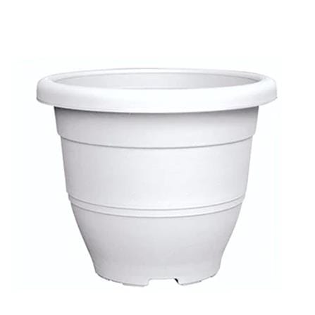 BABA BIO ROUND POT  EG-260 WHITE