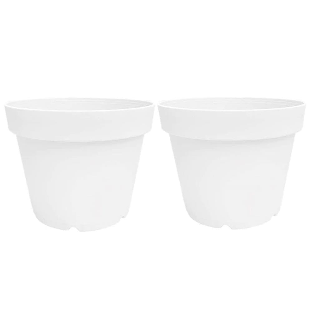 BABA BIO ROUND POT  TN-3450-A WHITE