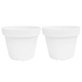 BABA BIO ROUND POT  TN-3450-A WHITE