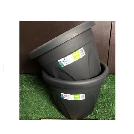 Baba Flower Pot Bio Round AR-330 Zen Grey