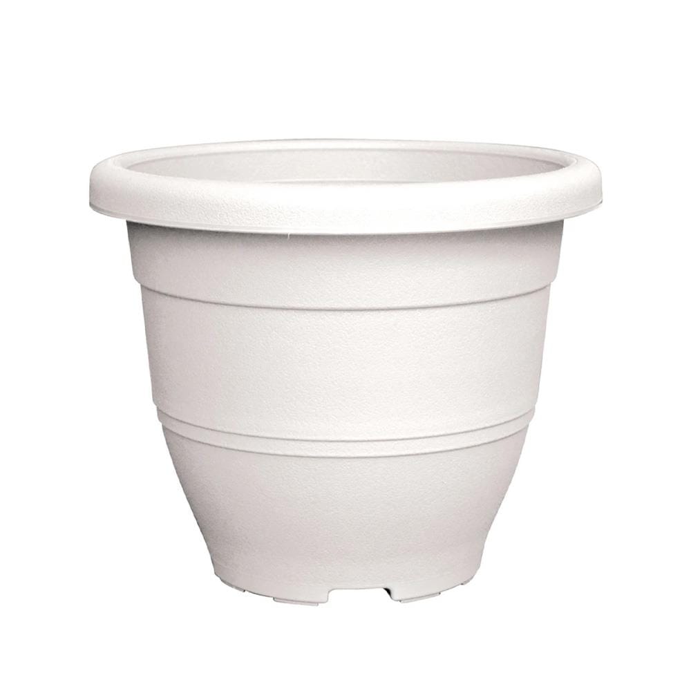 Baba Flower Pot Bio Round EG392 White