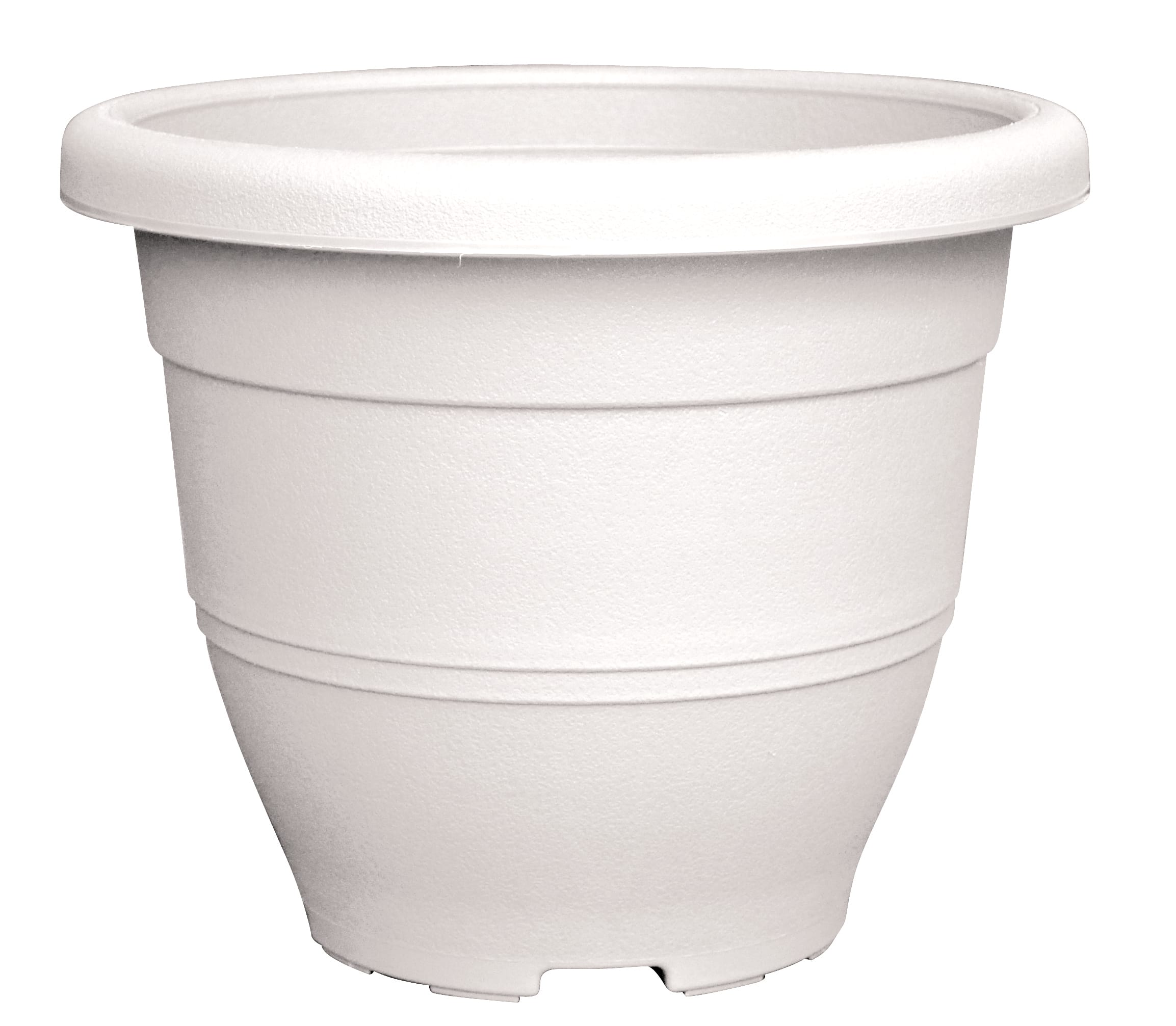 Baba Flower Pot Bio Round EG392 White