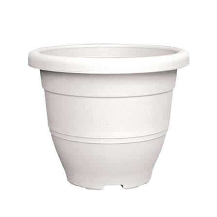 Baba Flower Pot Bio Round EG392 White