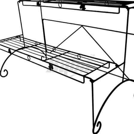 BABA WT-21(1A) 2 LAYER IRON RACK