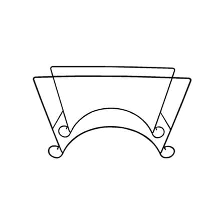 BABA WT-50 PLANTER BOX IRON STAND