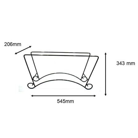 BABA WT-50 PLANTER BOX IRON STAND