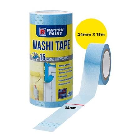 NIPPON WASHI TAPE 24MMX15M  (5PCS-1 ROLL)