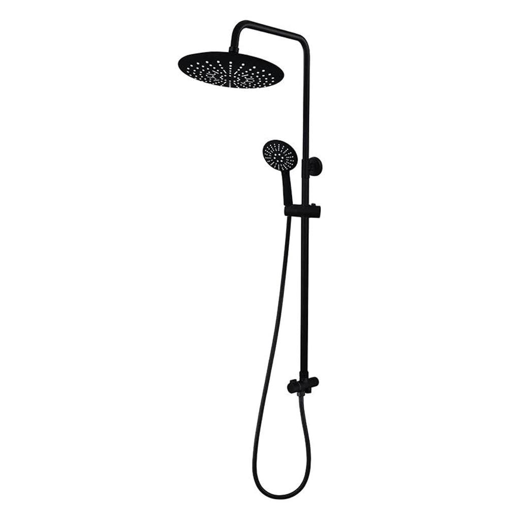 CABANA RAIN SHOWER CSS8803-BL BRASS BLACK (E) H97XW16XD51 CM