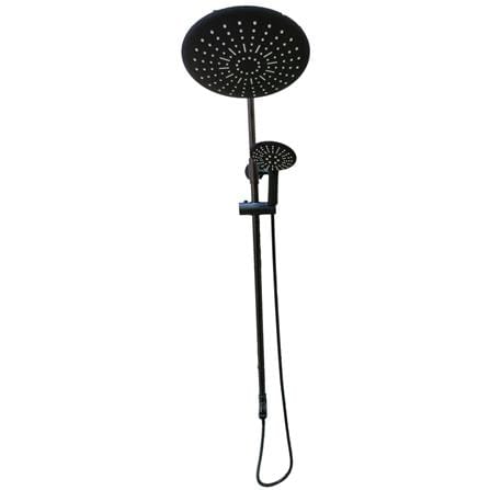 CABANA RAIN SHOWER CSS8803-BL BRASS BLACK (E) H97XW16XD51 CM