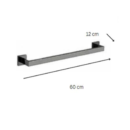MODERN DEPOT TOWEL BAR 60CM AT-901-MG GUN METAL