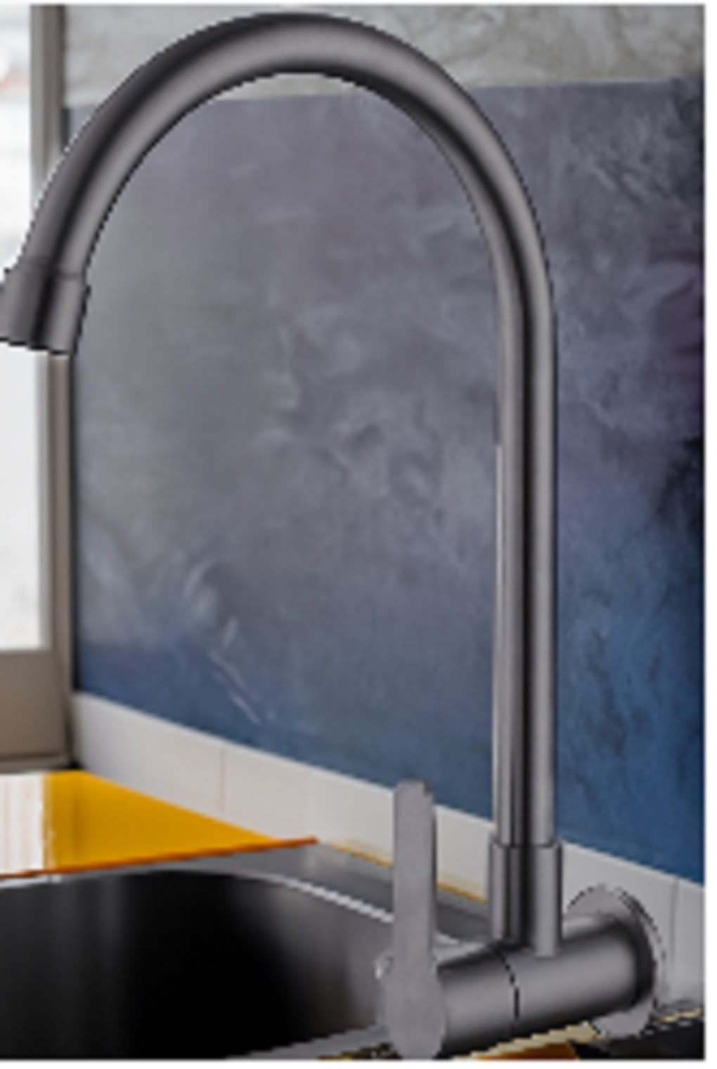 MODERN DEPOT SINK FAUCET U SPOUT TF-SWSU-03MG GUN METAL SS (WSCCF)