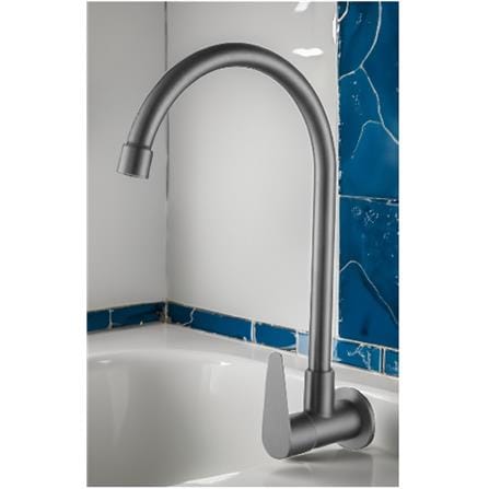 MODERN DEPOT SINK FAUCET U SPOUT TF-SWSU-03MG GUN METAL SS (WSCCF)