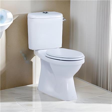 SERICITE 2P TOILET WC1035S/LC5028DF 3/6L 20 INCH WHITE