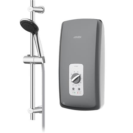 JOVEN SHOWER HEATER DC PUMP WITH HAND SHOWER SC33iP DARK GREY