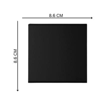 SWITCH 16A 1GANG 2WAY SIMON E6 721012-26 BLACK