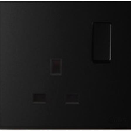 SIMON 13A 1GANG SWITCH SOCKET 721382-26