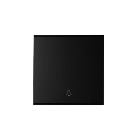 16A 1GANG 1WAY DOLL BELL SIMON E6 726301-26 BLACK