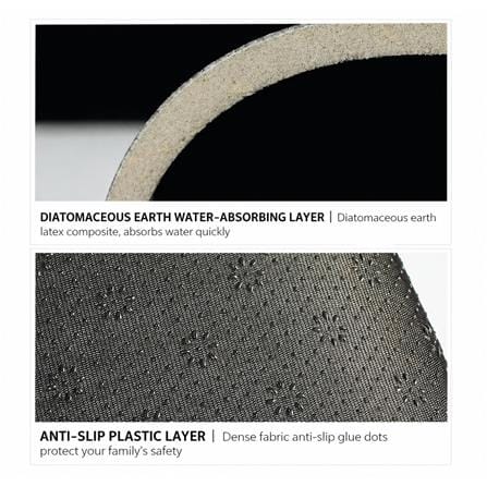 COSSY PLUS DIATOMITE MAT CP-P3-BR 40X30CM