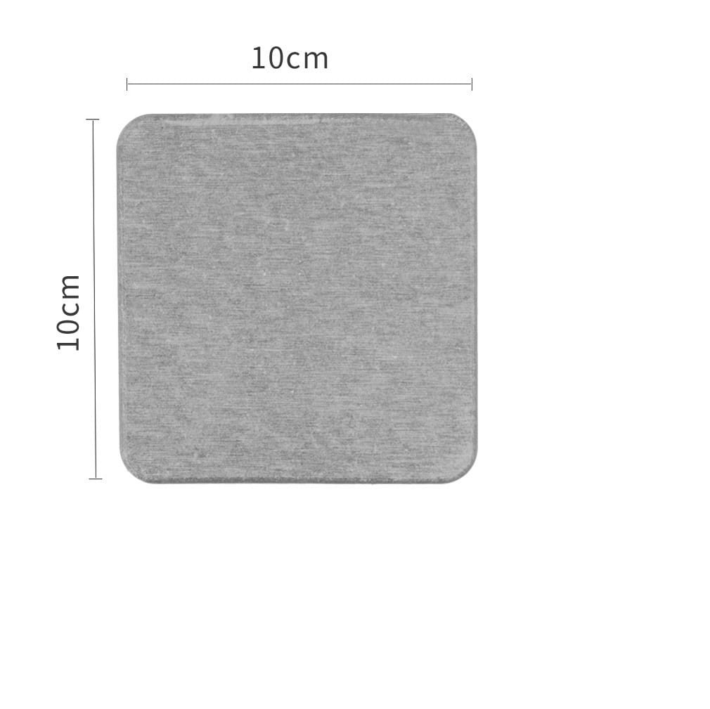 COSSY+ DIATOMITE MAT CP-D5S GREY 10X10CM