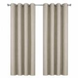 HOME LIVING STYLE DIM OUT CURTAIN EYELET ZAFA 130X220CM DARK BROWN