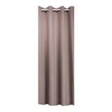 HLS ZAFA UV EYELET CURTAIN 130X280 DARK BROWN
