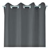 HLS CURTAIN EYELET ZAFA UV 130X180CM DARK BROWN